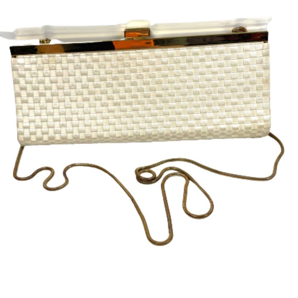 Lord & Taylor Weave Purse Clutch